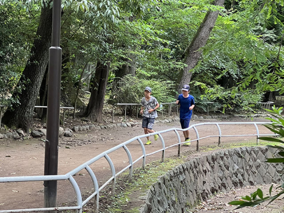 夏休み恒例！朝マラソン後半